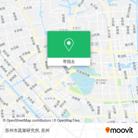 苏州市蔬菜研究所地图