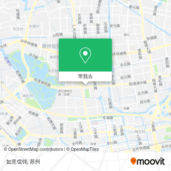 如意馄饨地图