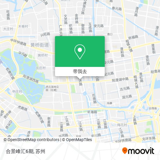 合景峰汇6期地图