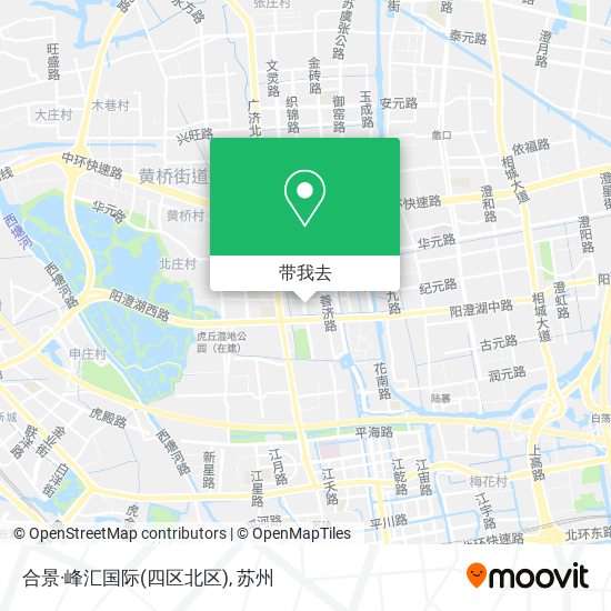 合景·峰汇国际(四区北区)地图