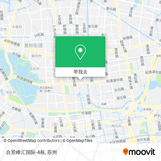 合景峰汇国际-4栋地图
