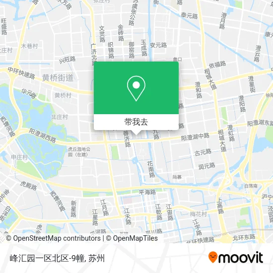峰汇园一区北区-9幢地图