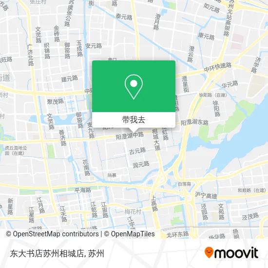 东大书店苏州相城店地图