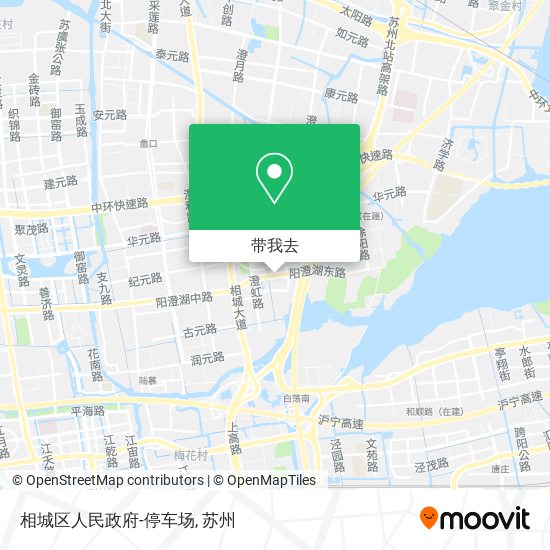 相城区人民政府-停车场地图