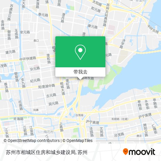 苏州市相城区住房和城乡建设局地图