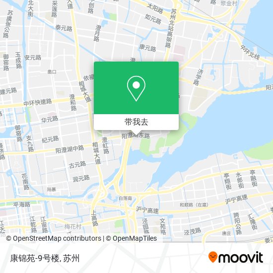康锦苑-9号楼地图