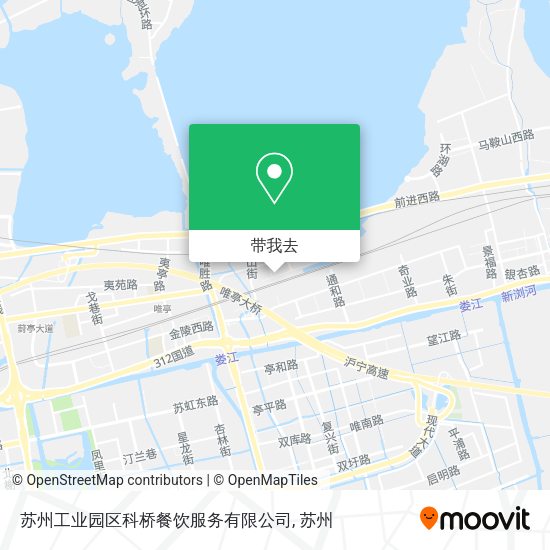 苏州工业园区科桥餐饮服务有限公司地图