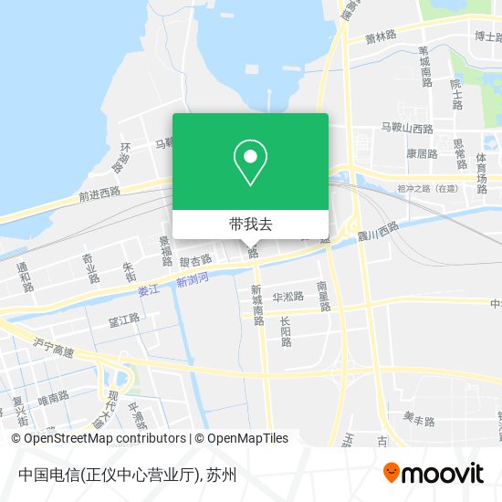 中国电信(正仪中心营业厅)地图