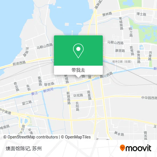 燠面馆陈记地图