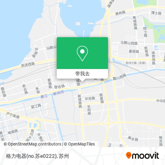 格力电器(no.苏e0222)地图