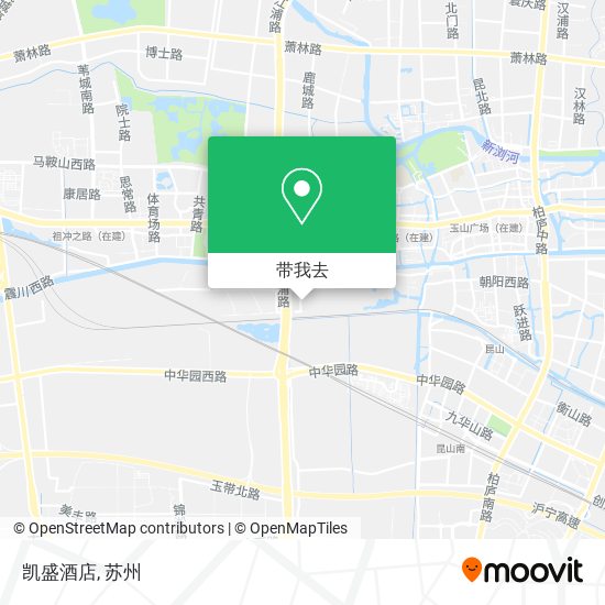 凯盛酒店地图