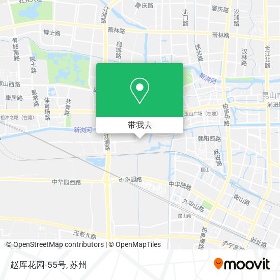 赵厍花园-55号地图