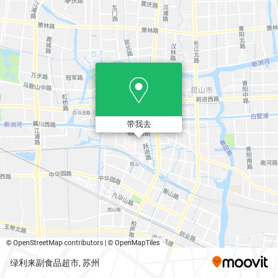 绿利来副食品超市地图