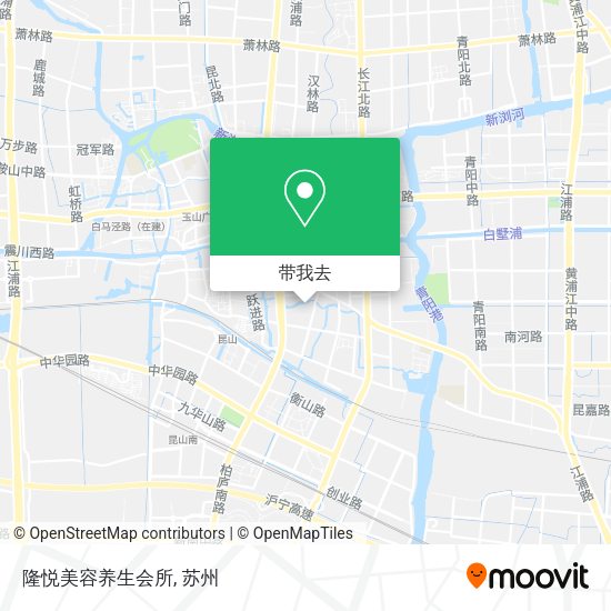 隆悦美容养生会所地图
