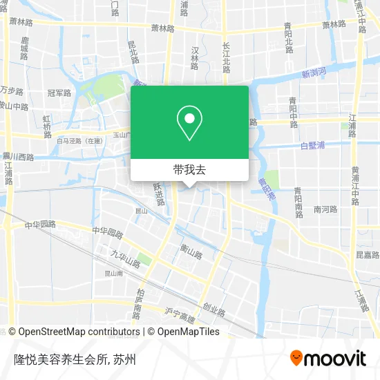 隆悦美容养生会所地图
