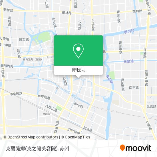 克丽缇娜(克之缇美容院)地图