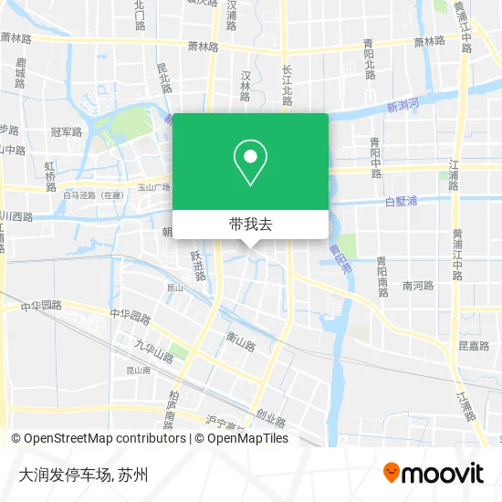 大润发停车场地图