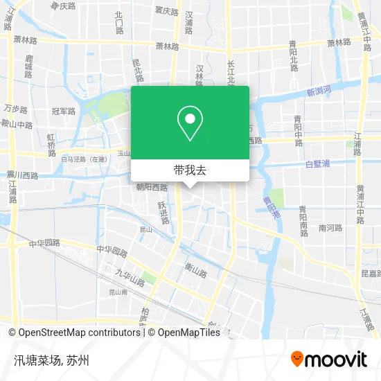 汛塘菜场地图