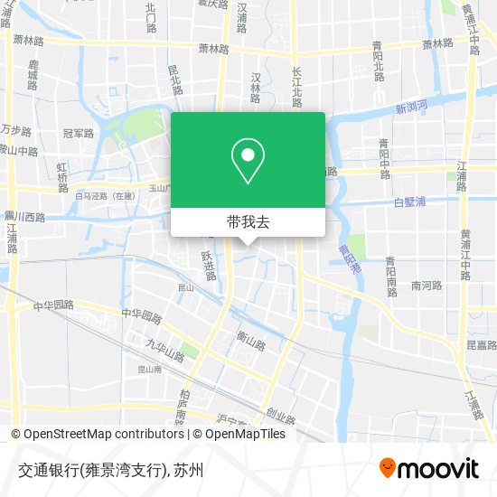 交通银行(雍景湾支行)地图
