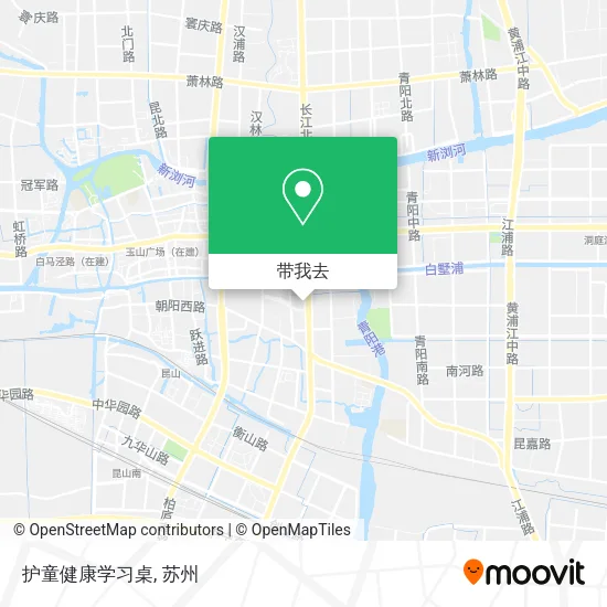 护童健康学习桌地图