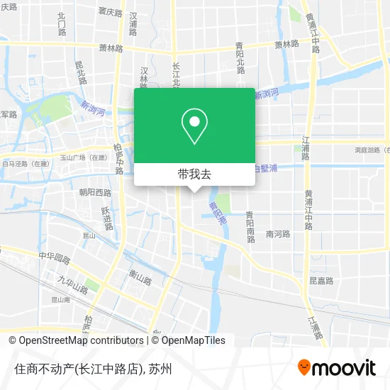住商不动产(长江中路店)地图