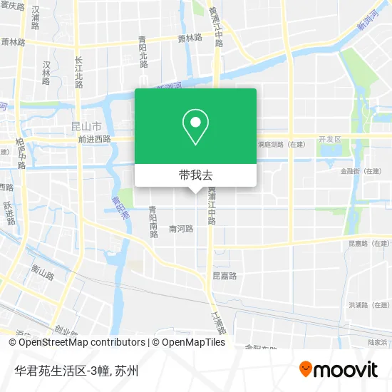 华君苑生活区-3幢地图