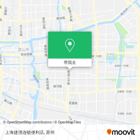 上海捷强连锁便利店地图