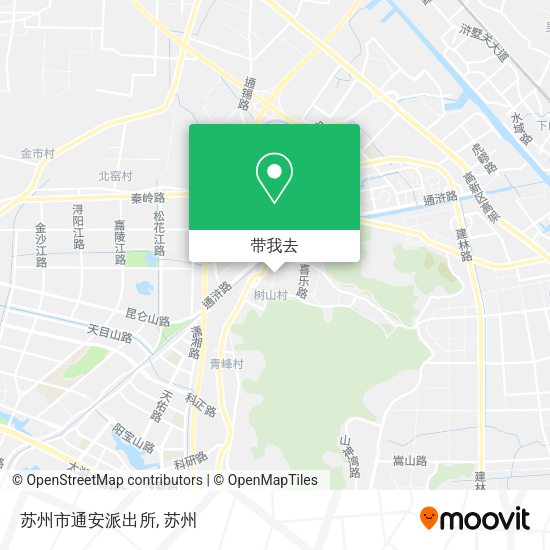 苏州市通安派出所地图