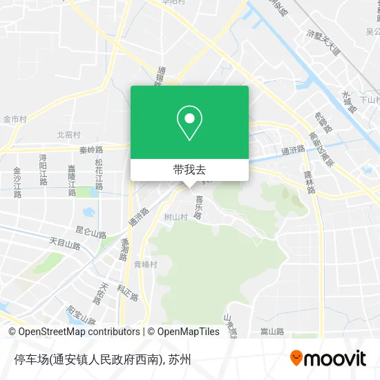 停车场(通安镇人民政府西南)地图