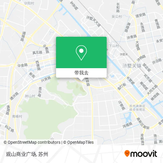 观山商业广场地图