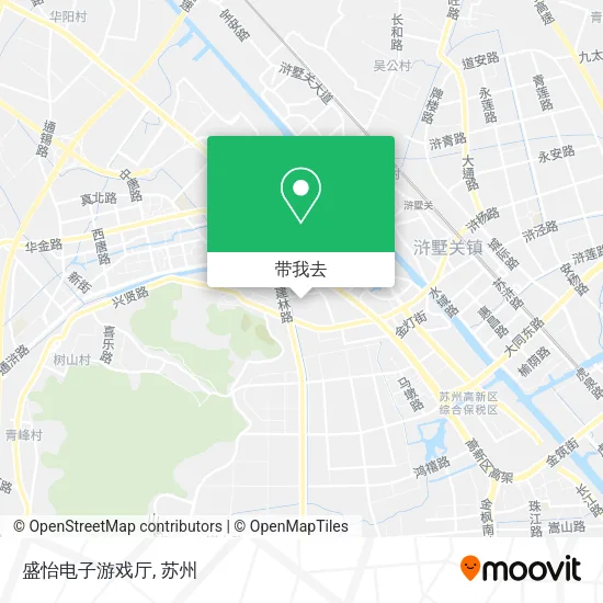 盛怡电子游戏厅地图