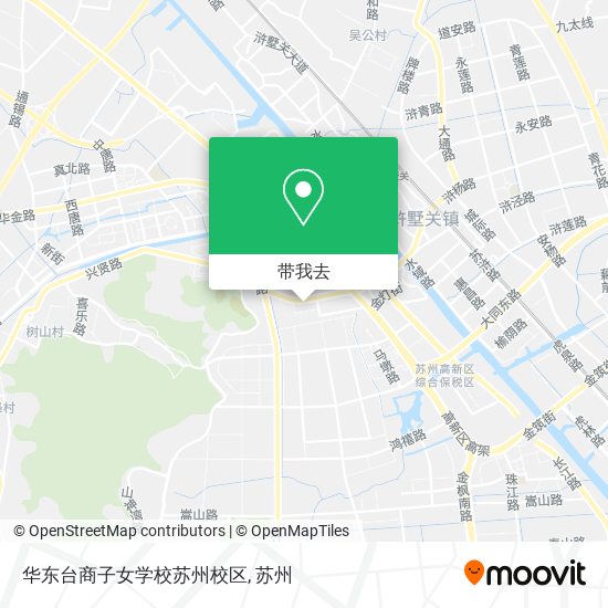 华东台商子女学校苏州校区地图