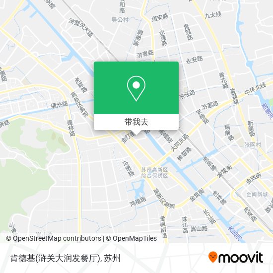 肯德基(浒关大润发餐厅)地图