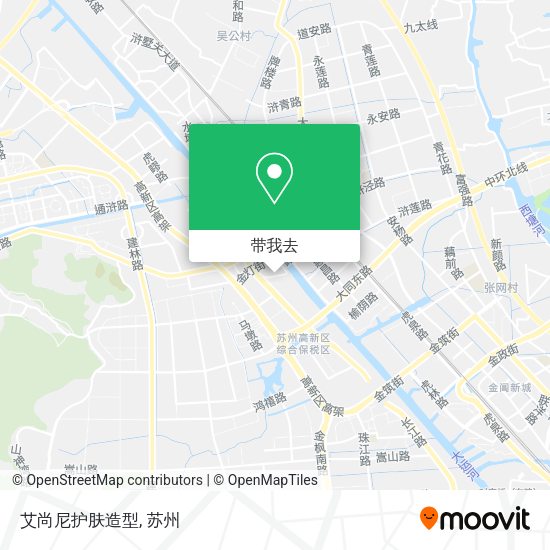 艾尚尼护肤造型地图