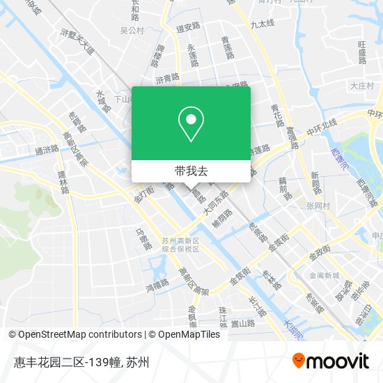 惠丰花园二区-139幢地图