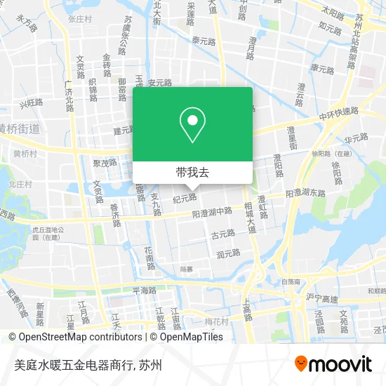 美庭水暖五金电器商行地图