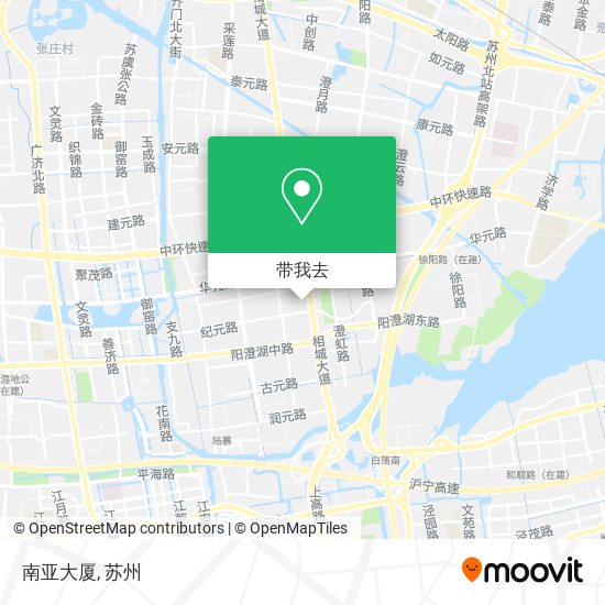 南亚大厦地图