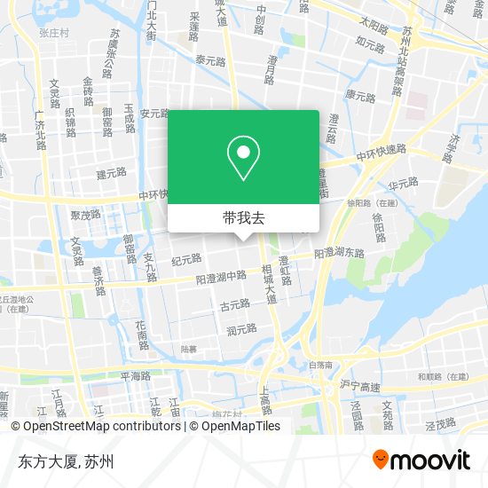 东方大厦地图