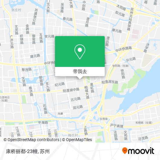 康桥丽都-23幢地图