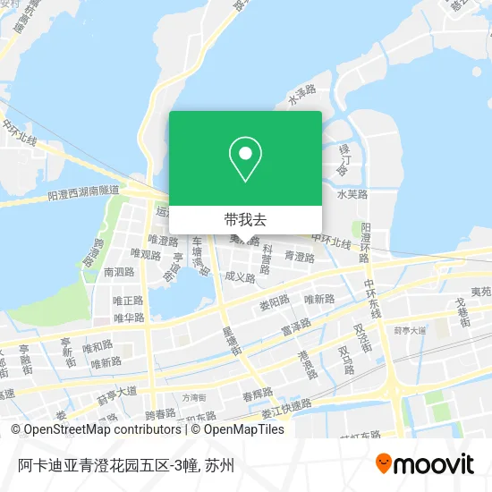 阿卡迪亚青澄花园五区-3幢地图