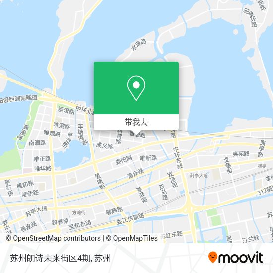 苏州朗诗未来街区4期地图
