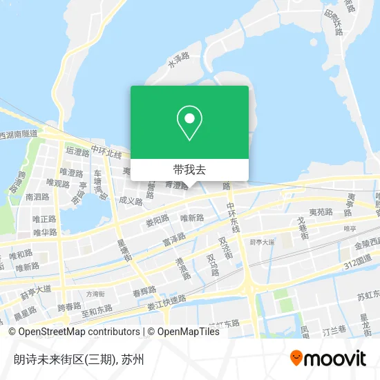 朗诗未来街区(三期)地图