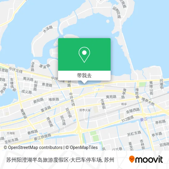 苏州阳澄湖半岛旅游度假区-大巴车停车场地图