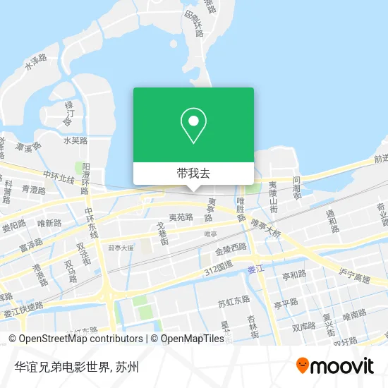 华谊兄弟电影世界地图