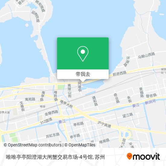 唯唯亭亭阳澄湖大闸蟹交易市场-4号馆地图