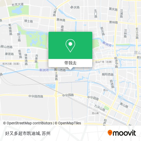 好又多超市凯迪城地图