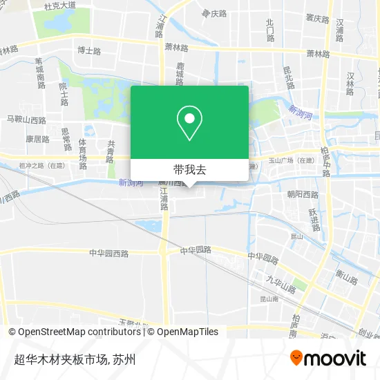 超华木材夹板市场地图