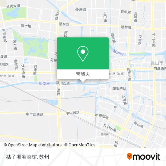 桔子洲湘菜馆地图