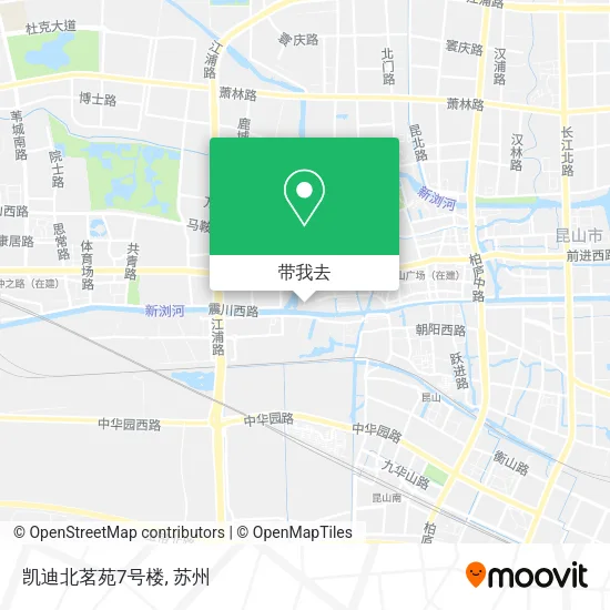 凯迪北茗苑7号楼地图