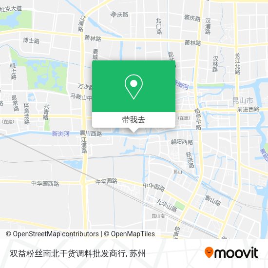 双益粉丝南北干货调料批发商行地图